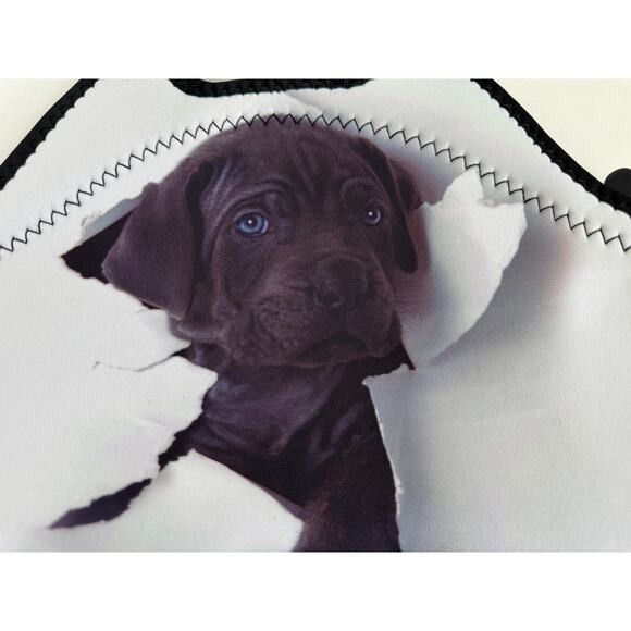 NWOT Neoprene Labrador Waterproof Dog Animal Lunch Hand Bag - Picture 5 of 9